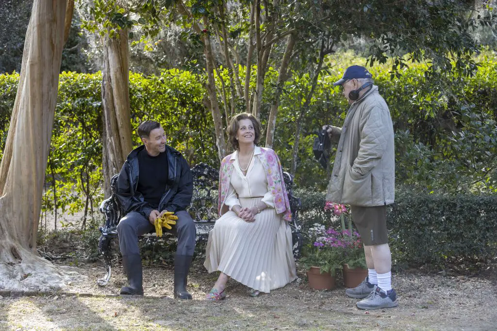 Foto dal set di Il maestro giardiniere