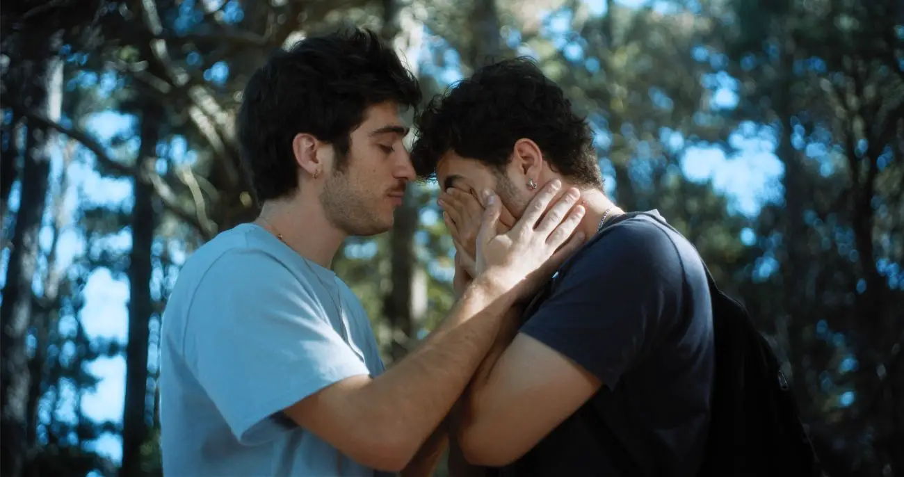 L'amante dell'astronauta - Bettoni e Orán in una scena del film