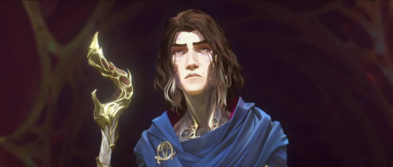 Arcane Season 2. Harry Lloyd as Viktor in Arcane Season 2. Cr. COURTESY OF NETFLIX © 2024