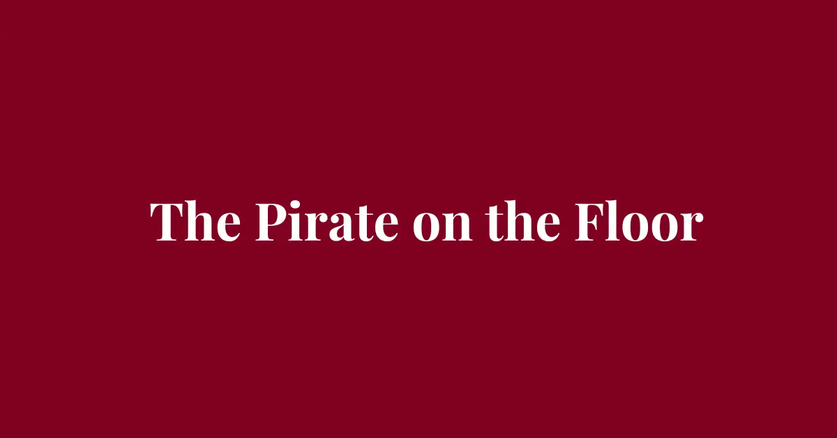 The Pirate on the Floor (2024) - Grafica de L'occhio del cineasta
