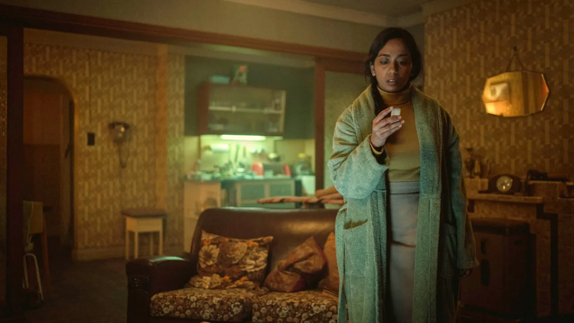 Black Mirror. Anjana Vasan as Nida in Black Mirror. Cr. Nick Wall/Netflix © 2023.
