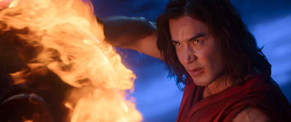 LUDI LIN as Liu Kang in New Line Cinema’s “Mortal Kombat II,” a Warner Bros. Pictures release. - © 2026 Warner Bros. Ent. All Rights Reserved