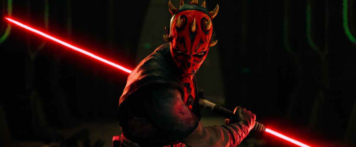 A scene still from Lucasfilm's STAR WARS: MAUL - SHADOW LORD, exclusively on Disney+. Photo courtesy of Lucasfilm Ltd. © 2026 Lucasfilm Ltd. All Rights Reserved.