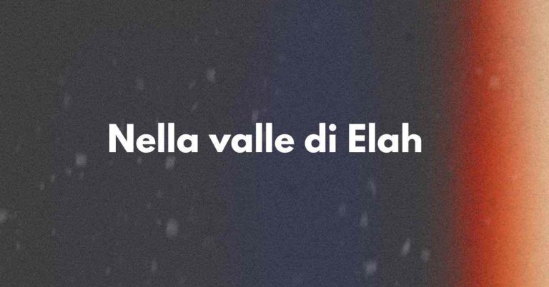 Nella valle di Elah - Giallo - Grafica de L'occhio del cineasta