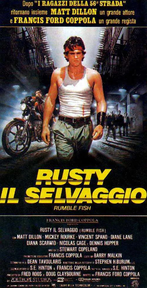 Rusty - Il Selvaggio - l'occhio del cineasta