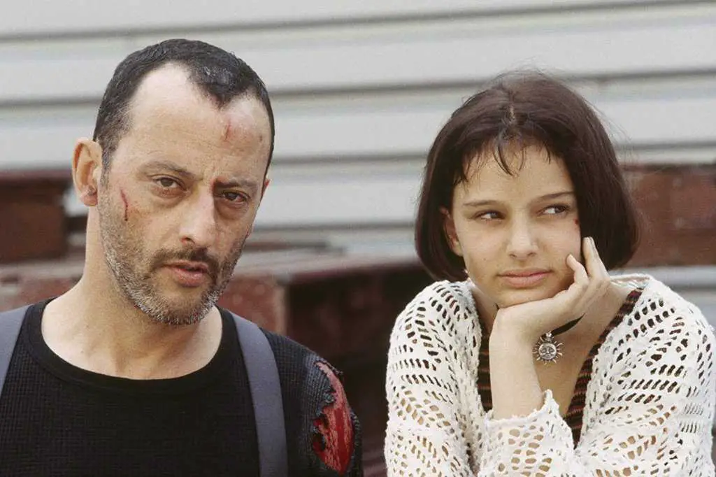 Natalie Portman e Jean Reno in Léon (1994)