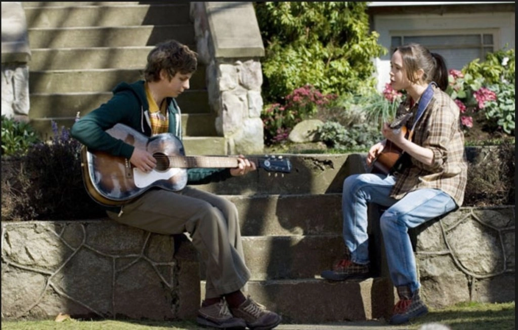 Ellen Page e Michael Austin Cera in Juno (2007)