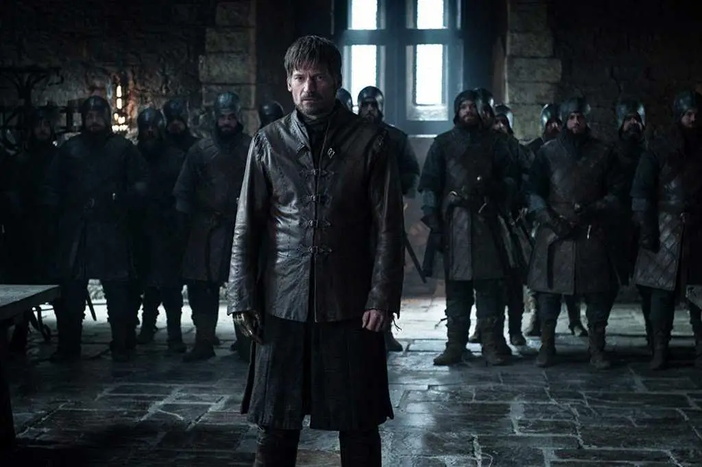 Nikolaj Coster-Waldau in Game of Thrones (2019) trono di spade