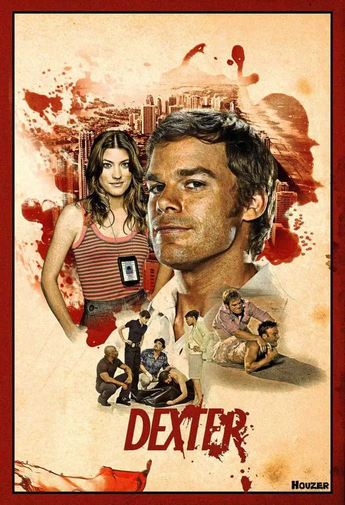 poster artistico di Dexter 1 stagione