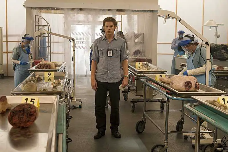 Michael C. Hall as Dexter Morgan in Dexter (Season 2, episode 3) - Photo: Peter Iovino