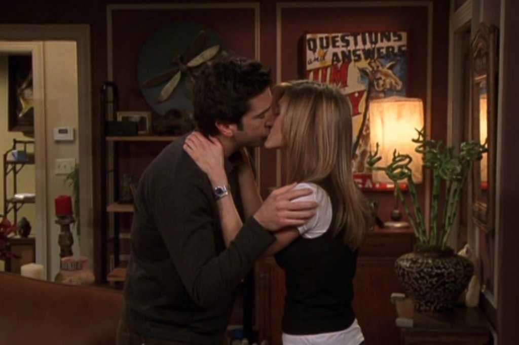Rachel e Ross in Friends 10