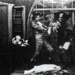 Mary Fuller, Charles Ogle, and Augustus Phillips in Frankenstein (1910)