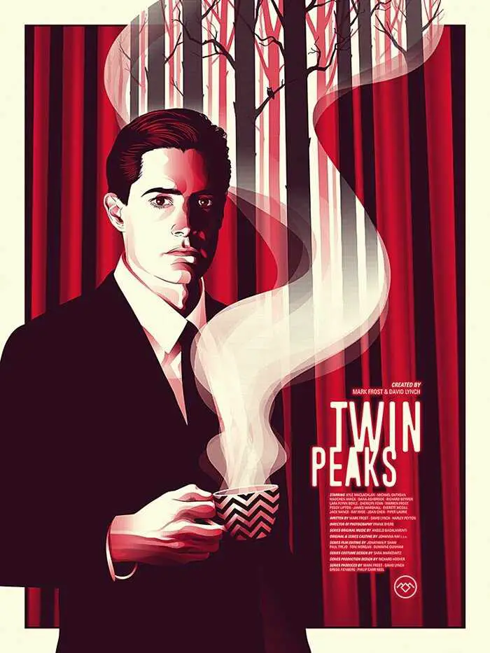 twin peaks cooper poster art