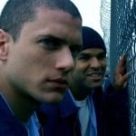 Wentworth Miller and Amaury Nolasco in Prison Break (2005)
