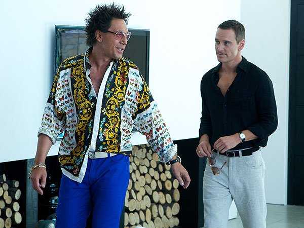 Javier Bardem e Michael Fassbender in The Counselor