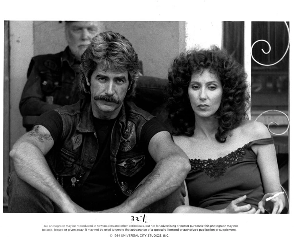 Cher e Sam Elliott in Mask - Dietro la maschera (1985)