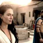 Temistocle e la regina Gorgo in una scena del film - 300 - L'alba di un Impero