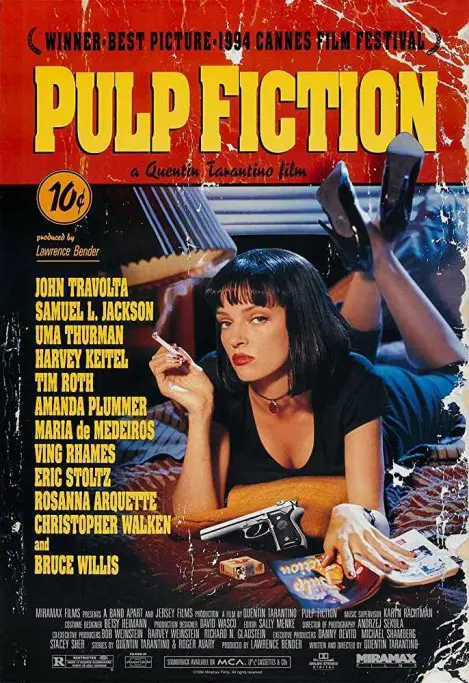 Pulp Fiction locandina film
