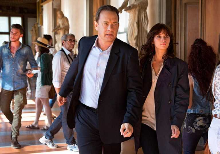 Tom Hanks e Felicity Jones in Inferno