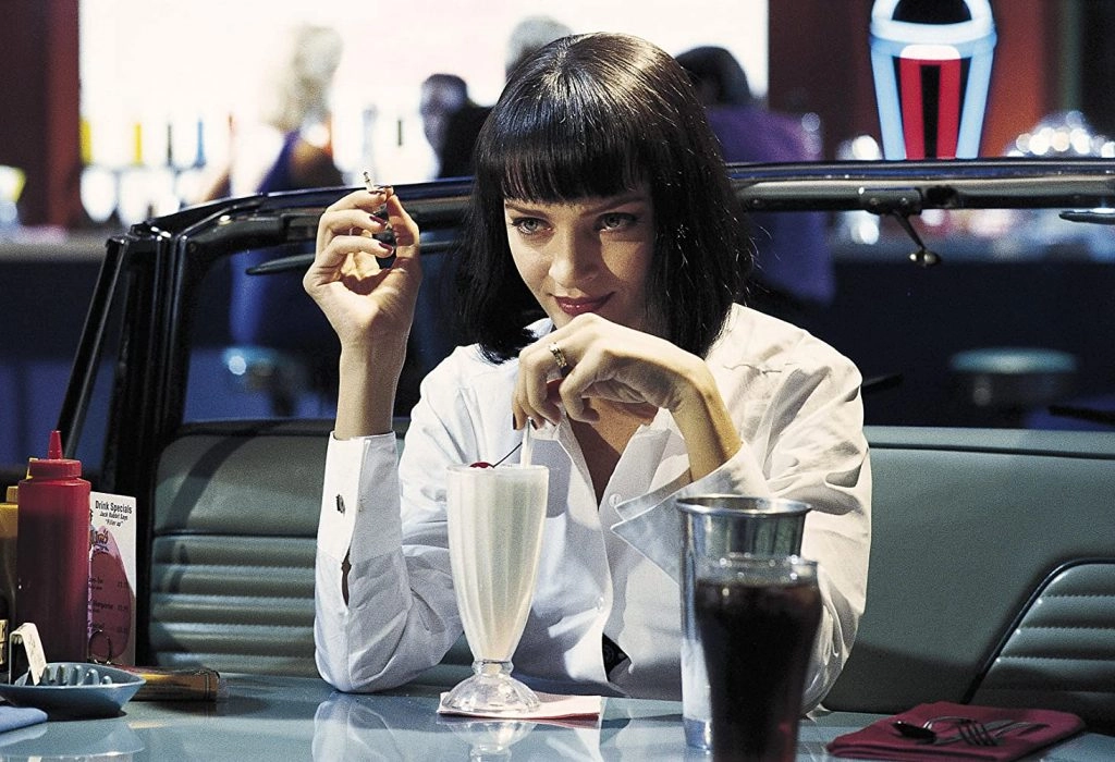 Uma Thurman in Pulp Fiction