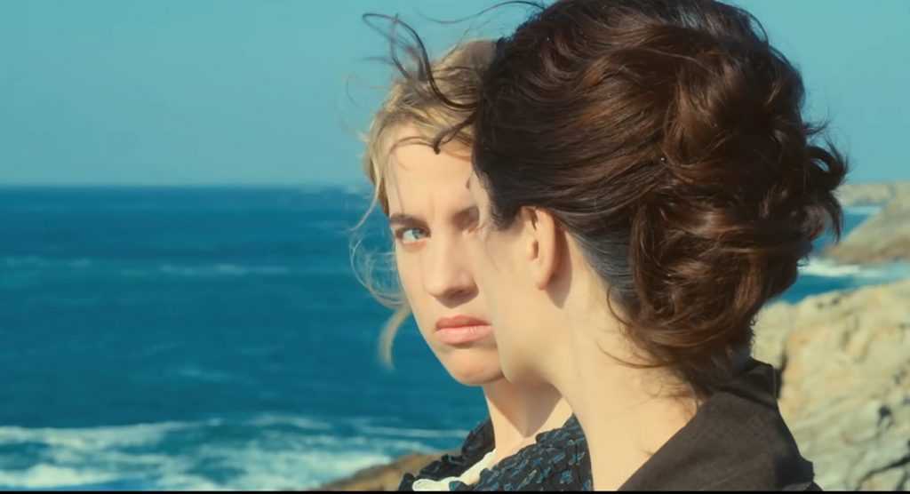 Adèle Haenel e Noémie Merlant in Ritratto della giovane in fiamme