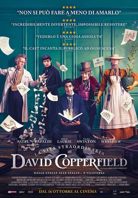 La vita straordinaria di David Copperfield locandina