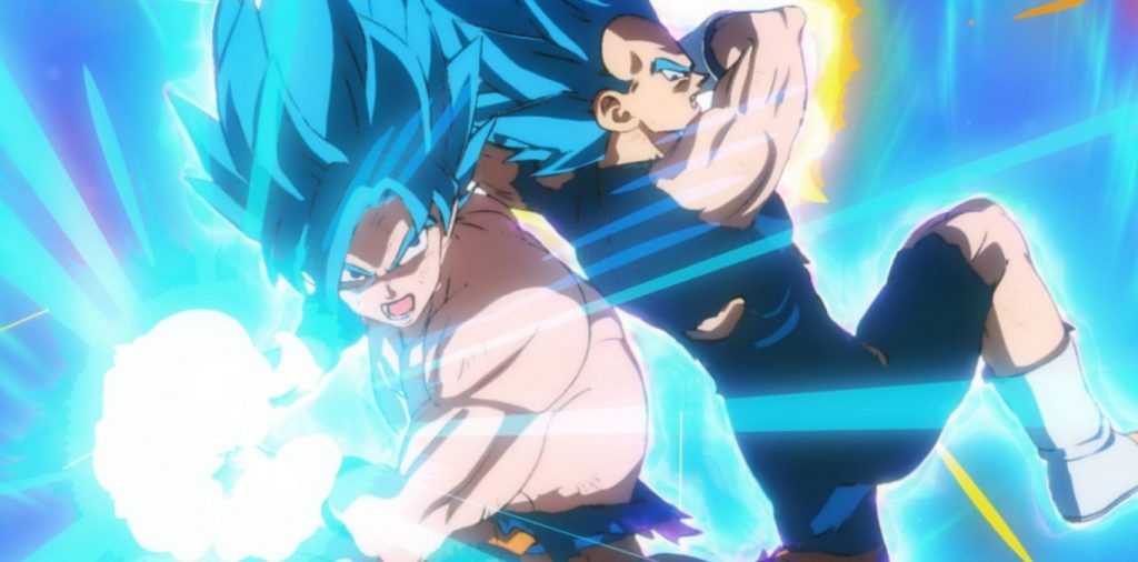 Goku e Vegeta in una scena del film - Dragon Ball Super : Broly