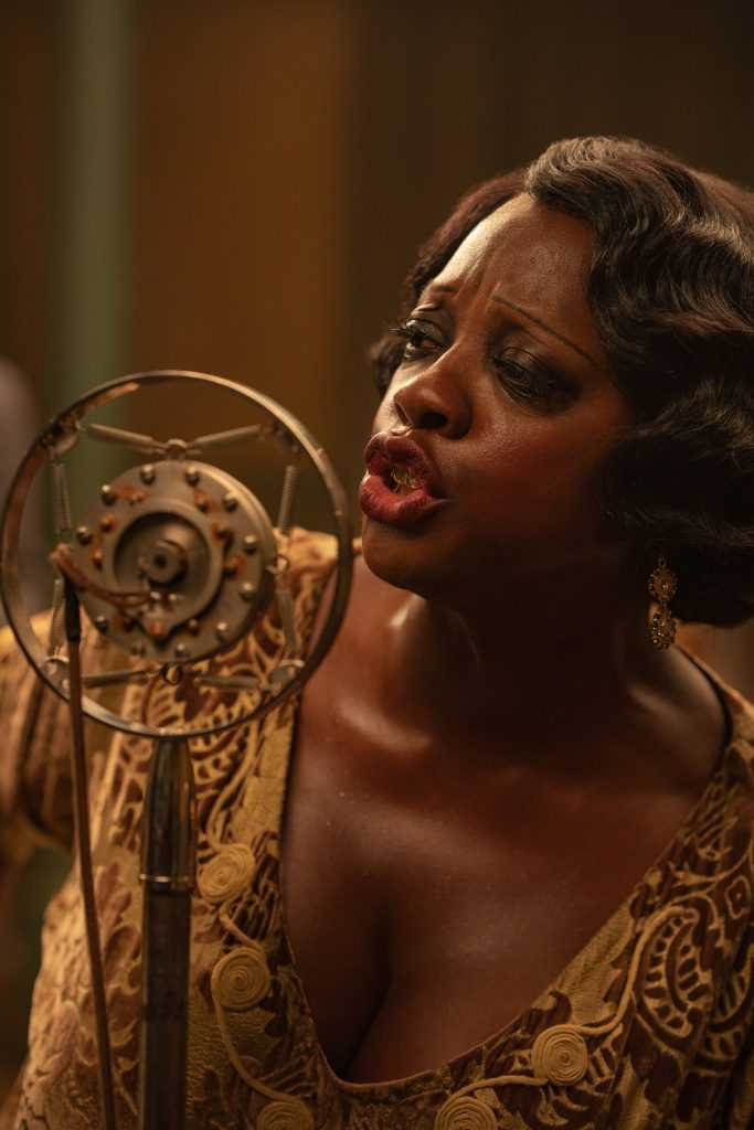 Viola Davis as Ma Rainey.