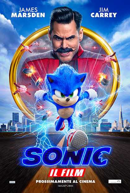 Sonic il film locandina