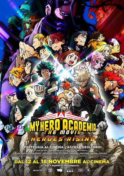 My Hero Academia - Heroes Rising locandina