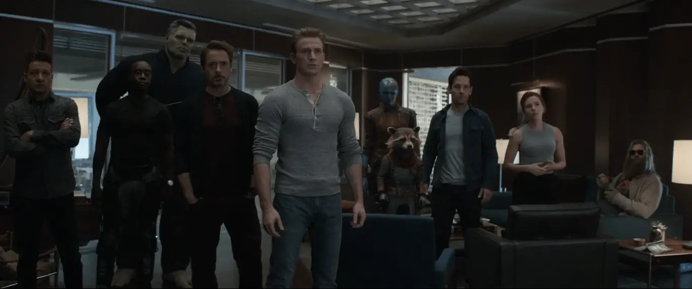 Avengers Endgame scene