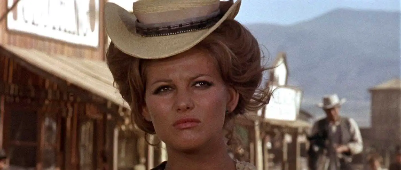 Claudia Cardinale in c'era una volta il West