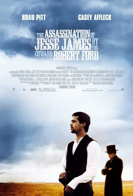 L'assassinio di Jesse James per mano del codardo Robert Ford locandina film