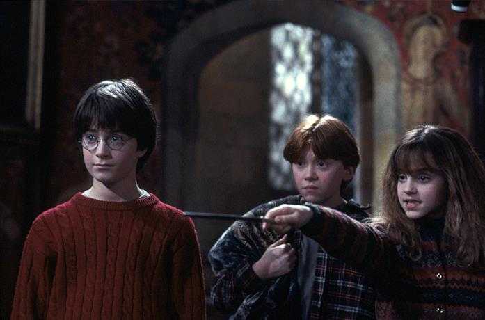 Harry, Ron e Hermione - Harry Potter e la Pietra Filosofale (2001)