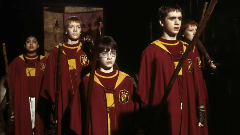 La squadra di quidditch di Grifondoro - Harry Potter e la Pietra Filosofale (2001)