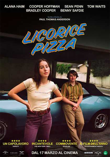 Licorice Pizza 2022 locandina film