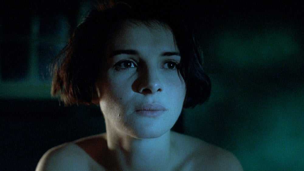 Juliette Binoche, la protagonista di Tre Colori: Film Blu
