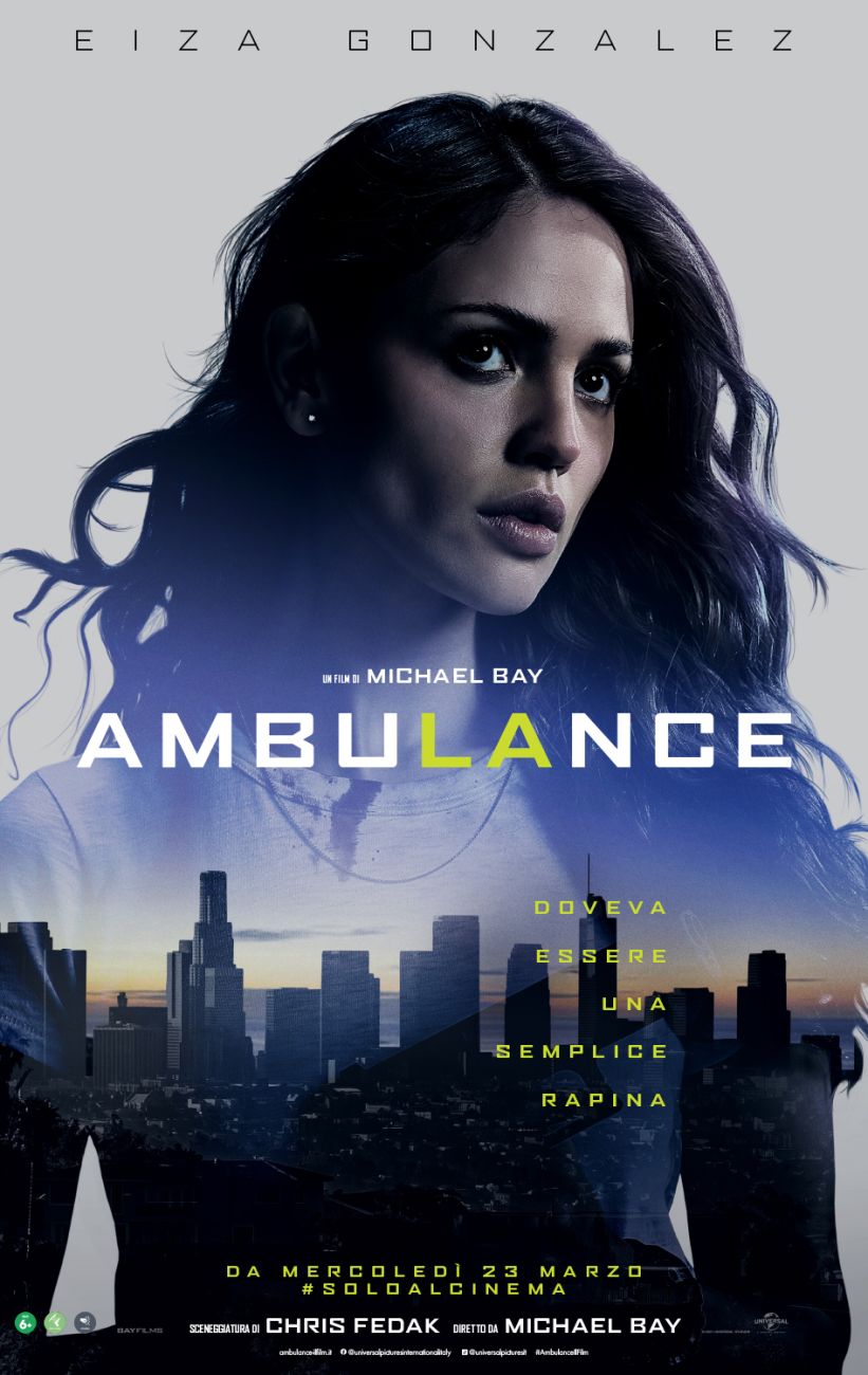 Ambulance (2022) - Poster – Universal Pictures – Immagine concessa da Upi Media per uso stampa