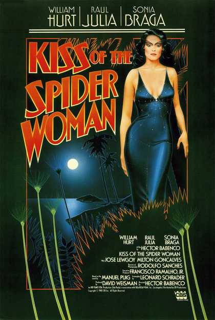 Il bacio della donna ragno (1985) locandina
