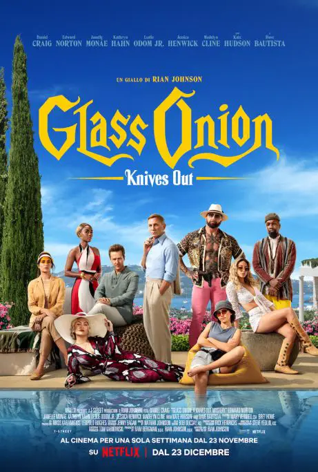 Glass Onion - Knives Out locandina film