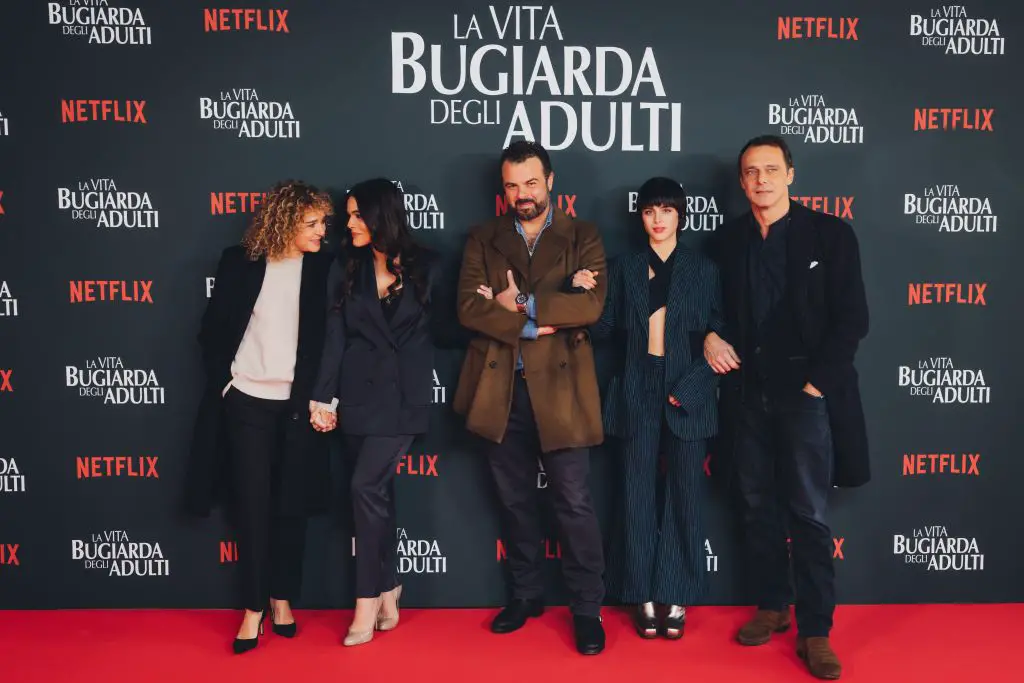 Photocall durante la conferenza stampa "La vita bugiarda degli adulti"