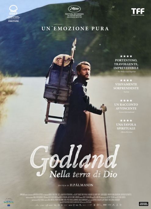 Godland - Nella terra di Dio locandina 