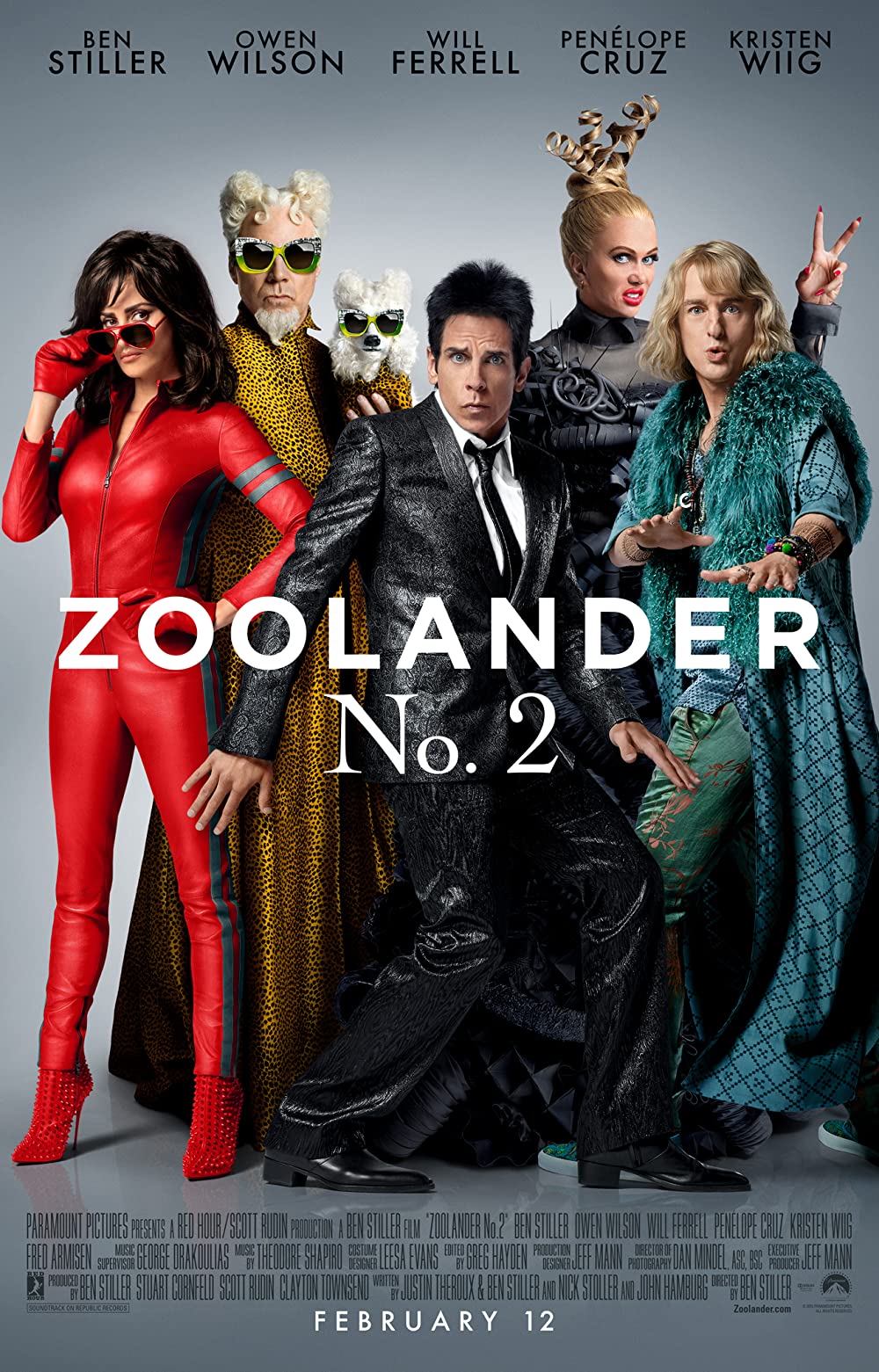 Zoolander 2 (2016) locandina