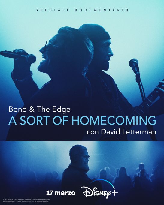 Locandina di Bono & The Edge A Sort of Homecoming, with Dave Letterman
