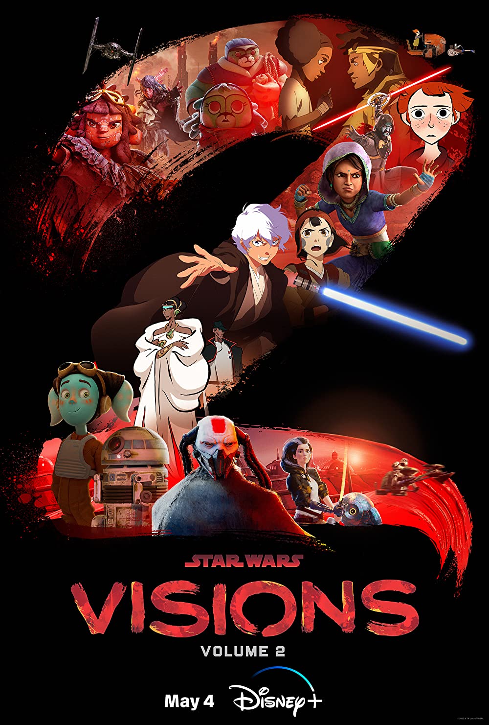 Star Wars: Visions Volume 2 (2023) locandina