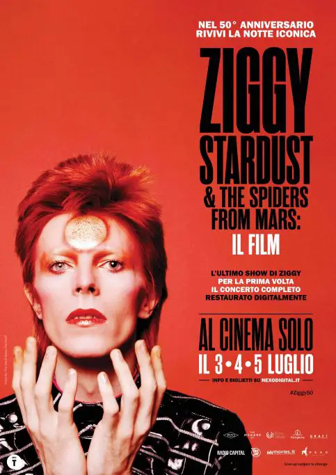 Locandina di Ziggy Stardust and The Spiders from Mars