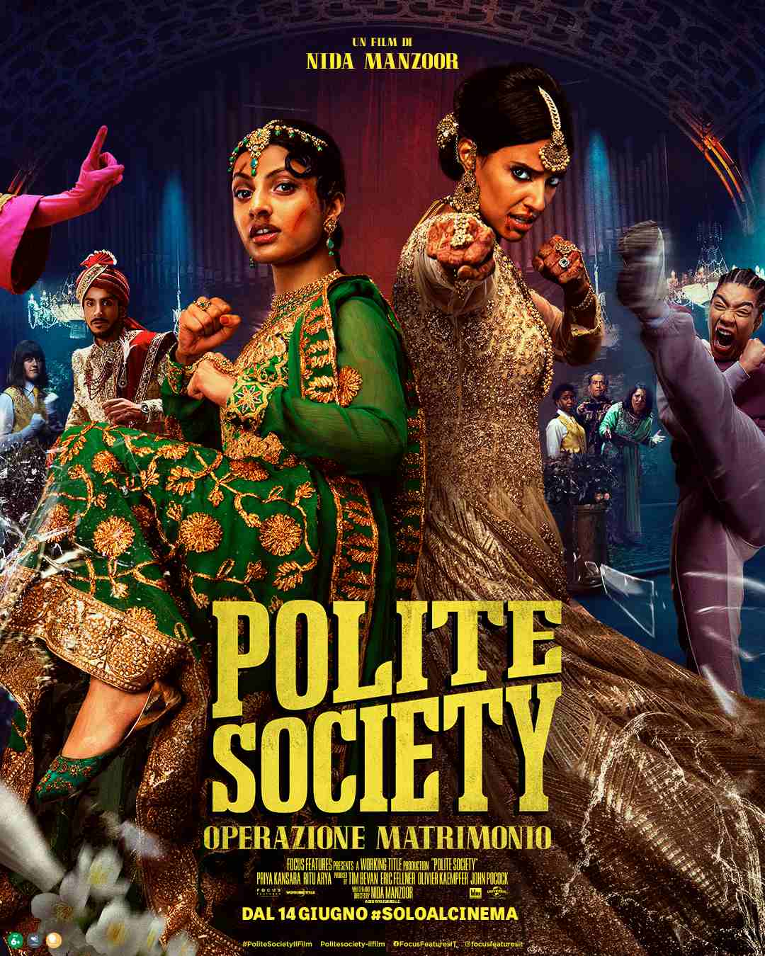 Polite Society - Operazione matrimonio (2023) - Universal Pictures - Immagine concessa da Upi Media per uso stampa