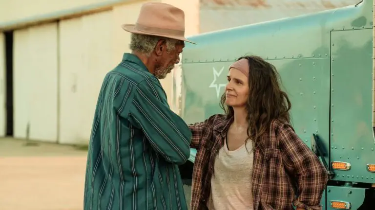 Sally (Juliette Binoche) e Gerick (Morgan Freeman)