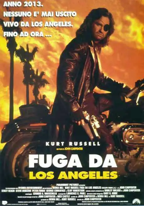 locandina di Fuga da Los Angeles (1996)