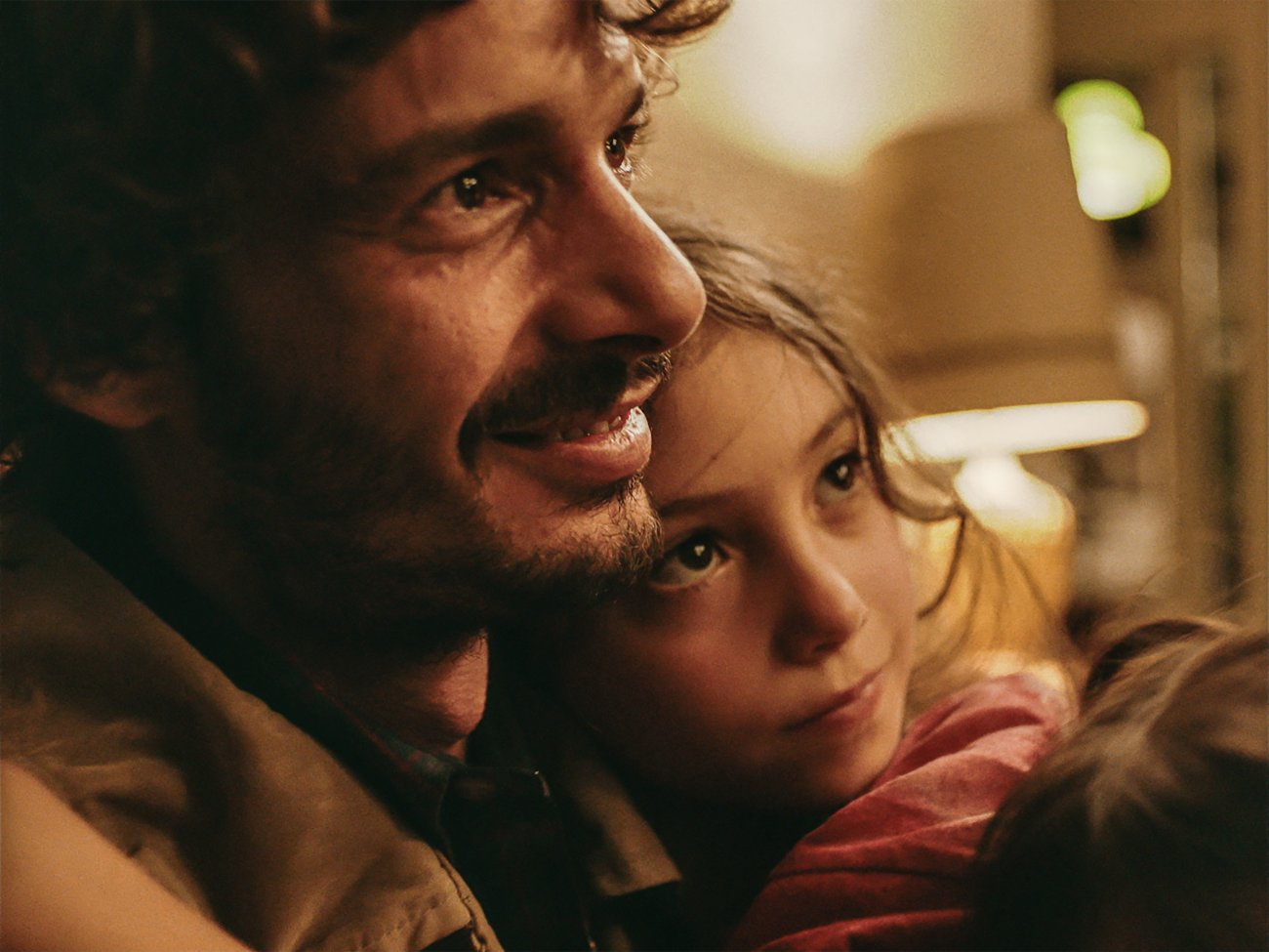 Padre e figlia in Totem -Il mio sole